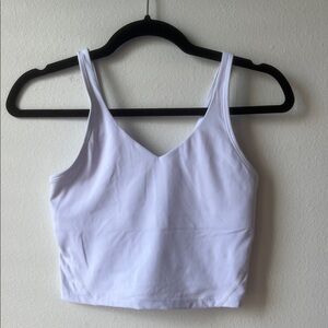 White XS Athletic Tank Top